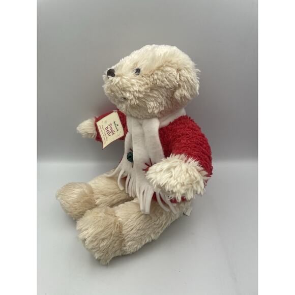 Hallmark plush 14" tall "JINGLE BEAR" plays Jingle Bells - NWT - Picture 4 of 11